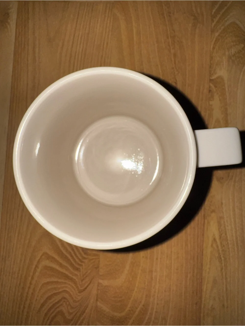 Starbucks Cream Ceramic Mug with Black Siren Logo